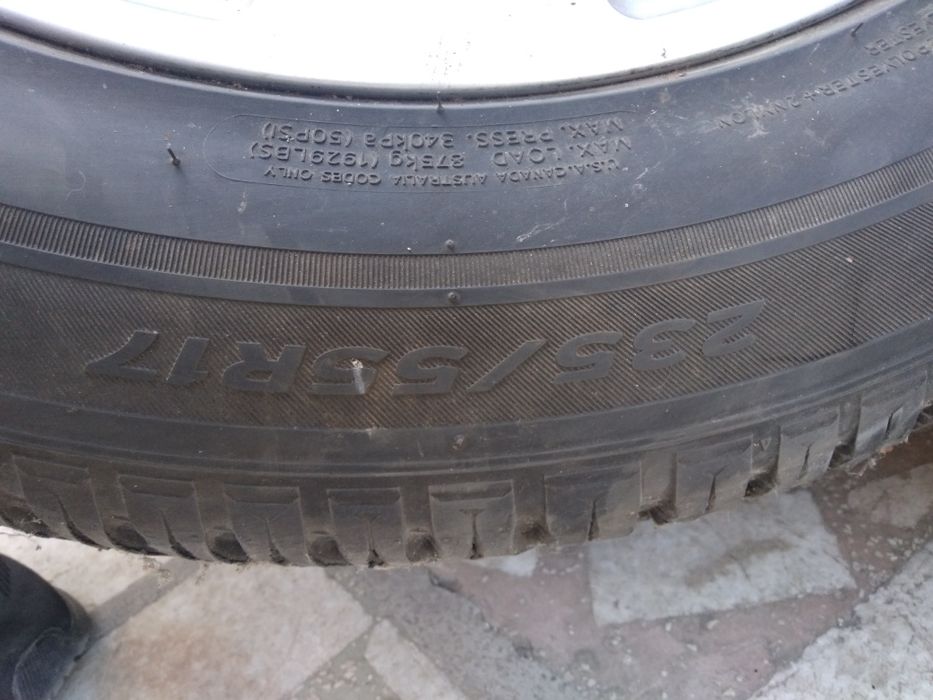 Гуми с джанти 5 по 112 17цола зимни