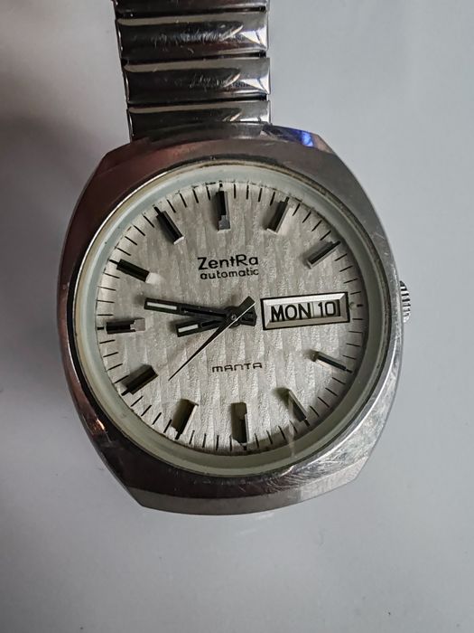 Ceas ZentRa Manta Automatic Calendar Funcționează impecabil!