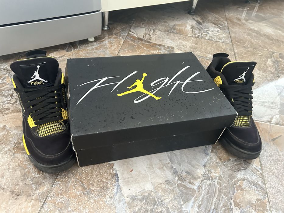jordan 4 yellow thunder