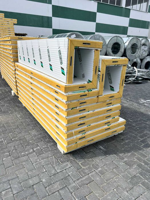 Сэндвич-панель PIR из нержавеющей стали (Zanglamaydigan po‘latdan)