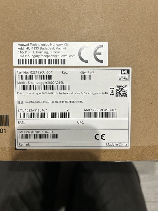 Smartlogger Huawei 3000A01EU_Nou