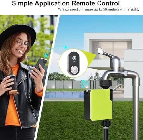 Shrivee WiFi контролер за поливане с 1 зона 2.4GHz