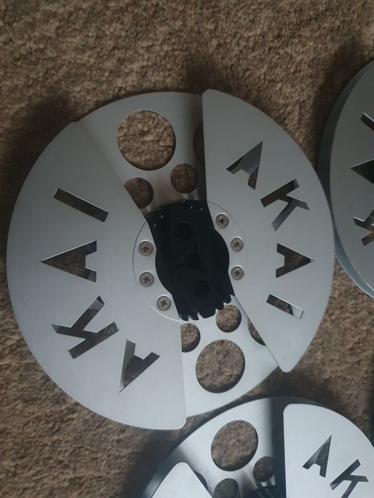 Raritati rola magnetofon Akai 18cm Made în Japan impecabila