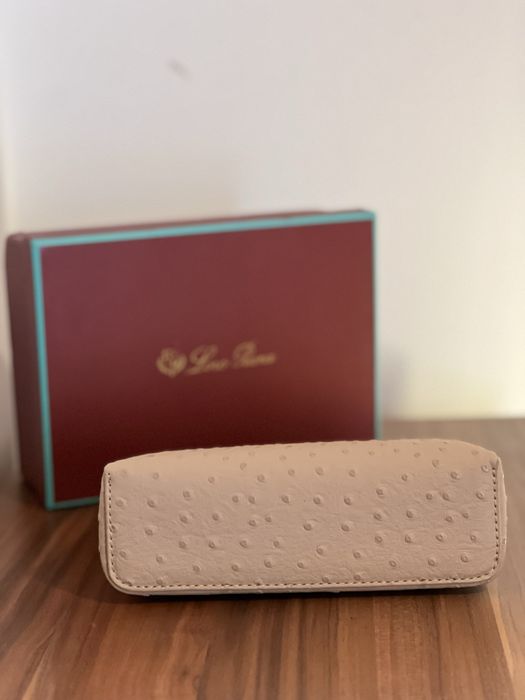 Чанта Loro Piana щраусова кожа
