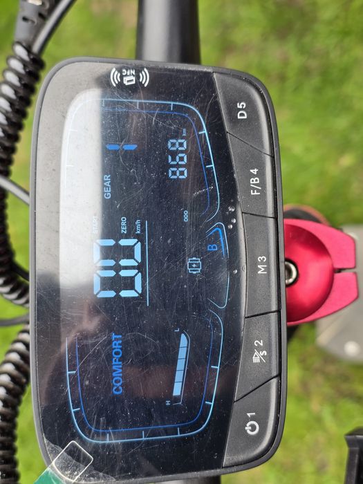 Trotineta electrica Boyueda Q7 Pro Max, 2x1600W, baterie 52V 28Ah