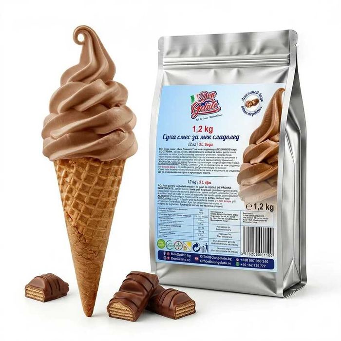 Суха смес за сладолед с вода Don Gelato – 7 вкуса | Отлично качество