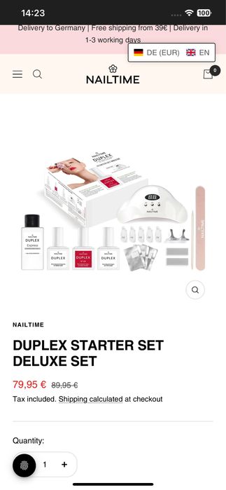 Комплект за маникюр NailTime