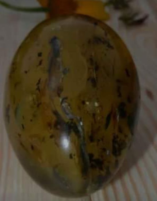 Старинно яйце от Балтийски кехлибар