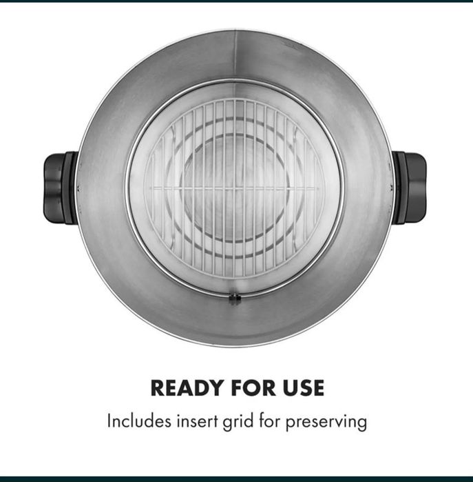 Дигитален казан за буркани 60L неръждаема стомана