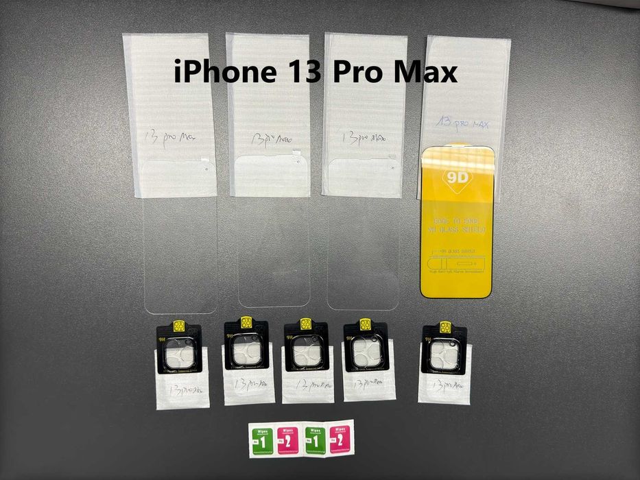 Стъклен Протектор за iPhone 15 Pro Max/14 Pro Max/13 Pro Max/XS Max/XS