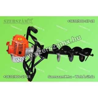 KrafTech M147-15/20 Snec de pământ 6,5cp sfreder cu 3 burghii