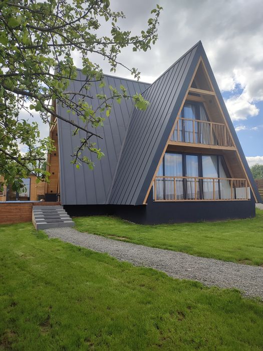 Cabana de inchiriat #A frame ,piscina,sauna , pet friendly