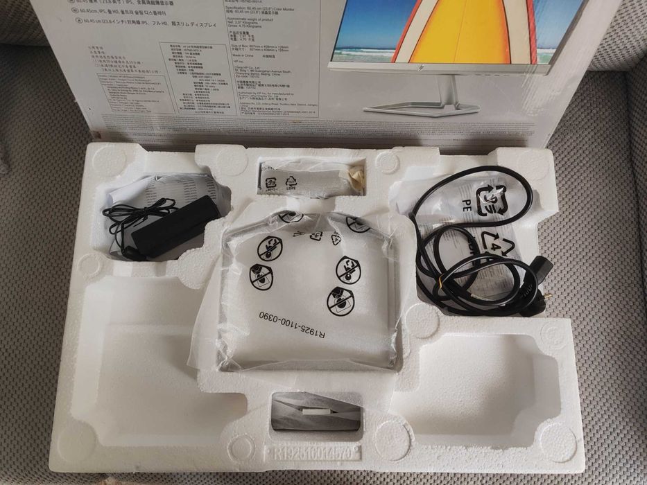 Монитор 23.8" HP 24f, Full HD, IPS, Ultra slim