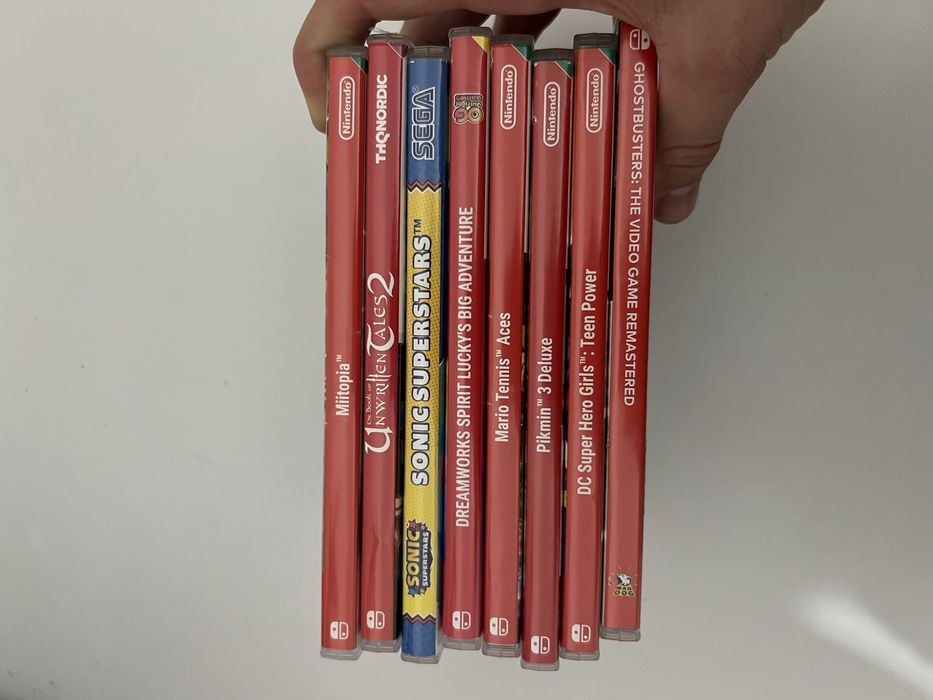 Nintendo switch oled+8 jocuri
