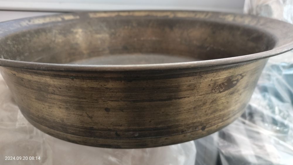 Таз для варенья латунь