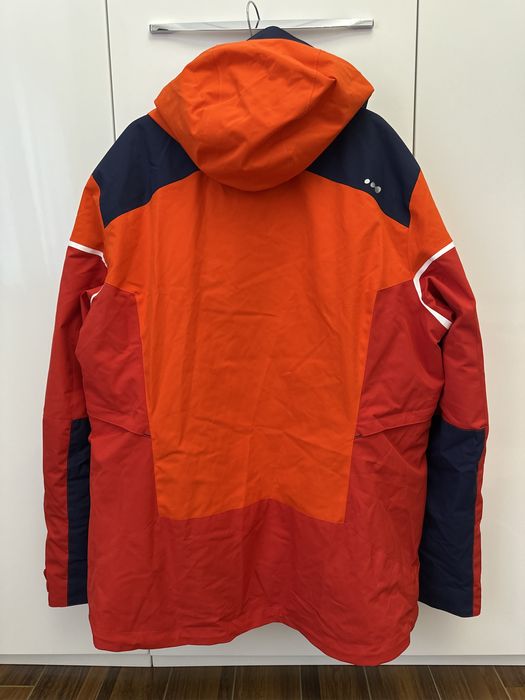 Geaca ski,  rosie cu albastru inchis, marimea Xl