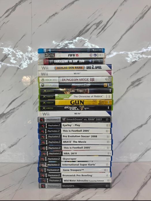 Lot jocuri retro PS2 Xbox Xbox 360 Wii