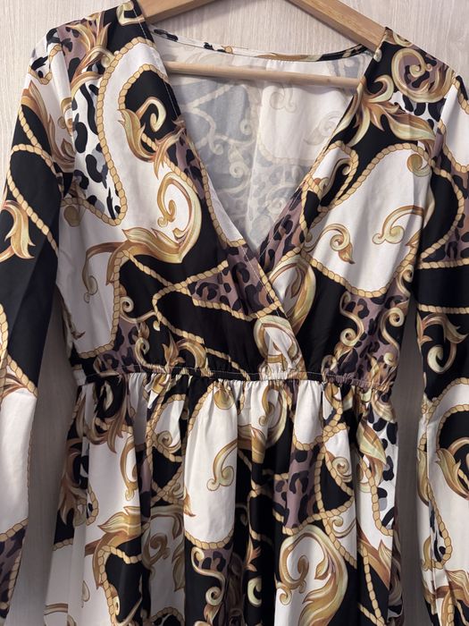 Rochie eleganta cu maneca lunga marimea S