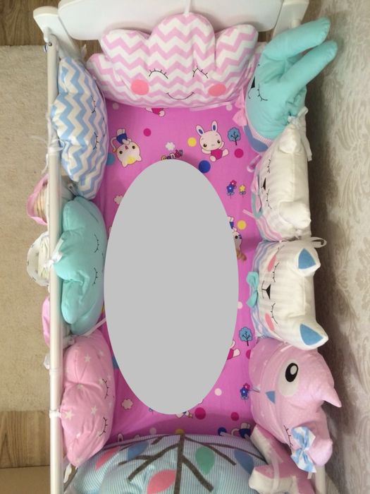 Подушки для манежа как новенький