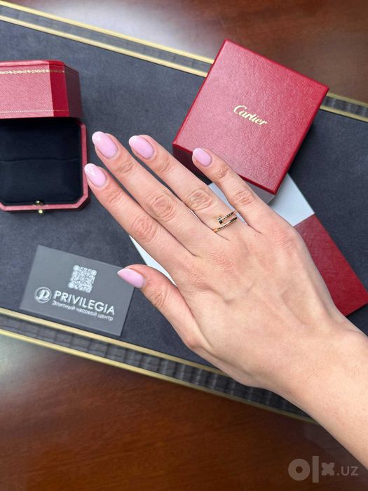 NEW Кольцо Cartier Juste un Clou Small model rg 51р