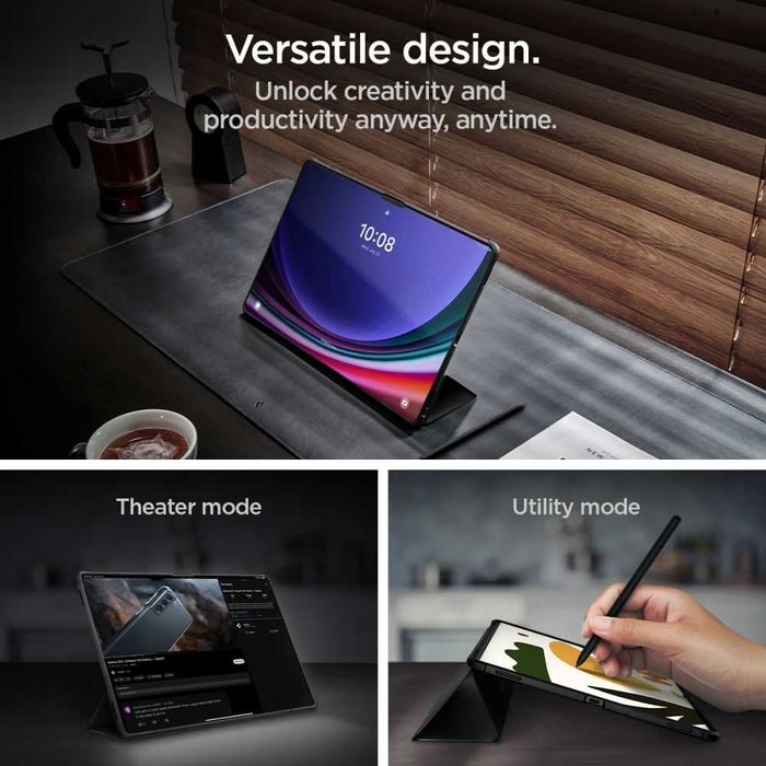 Huse premium SAMSUNG Galaxy Tab S9 Ultra S8 S10 S11 14.6' culori difer