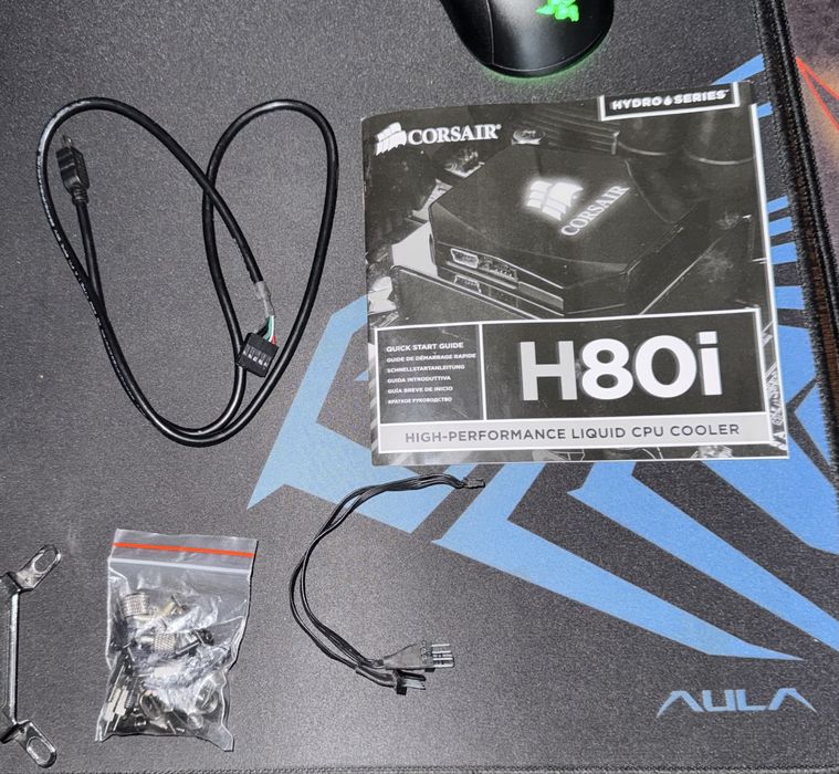 H80i Corsair Hydro series - водно охлаждане