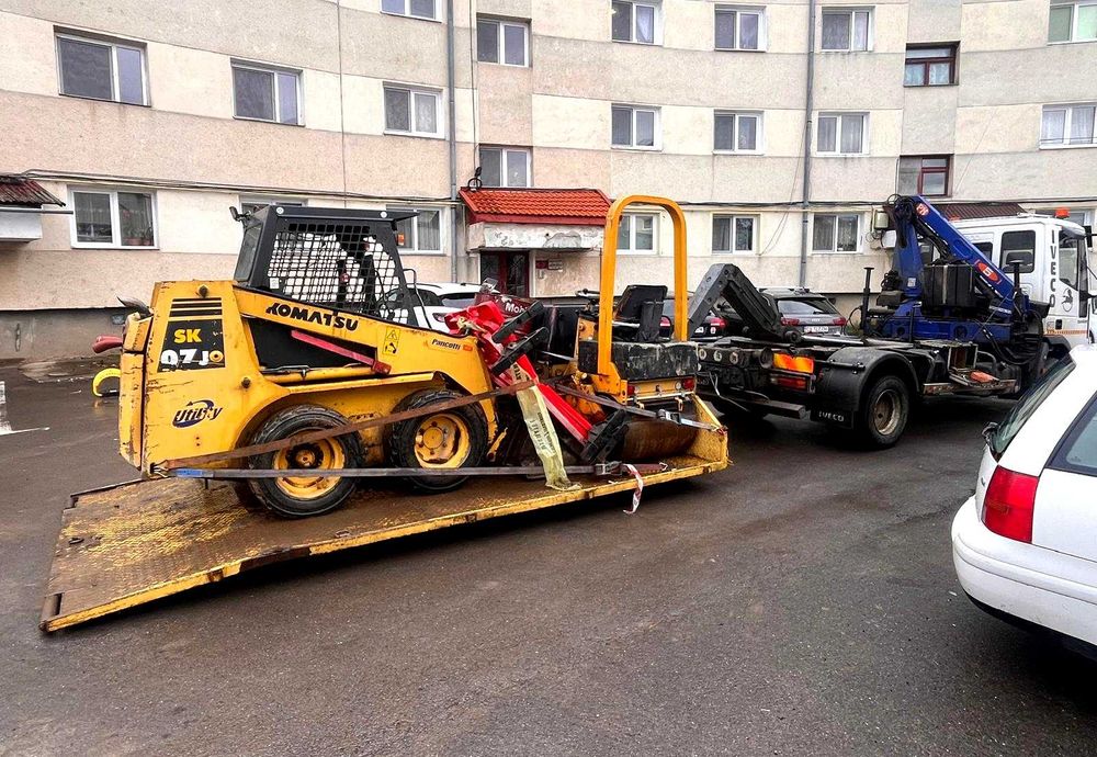 Macara auto Brașov – încarc, transport,  descarc  -Platforma -rapid!