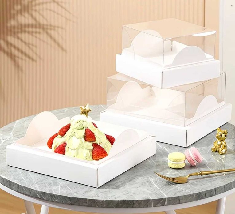 Коробки для пирожных, трайфл, капкейк