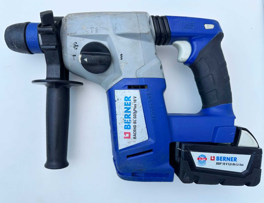 Berner BACSD-1 18V - Акумулаторен винтоверт 2x18V 5.0Ah