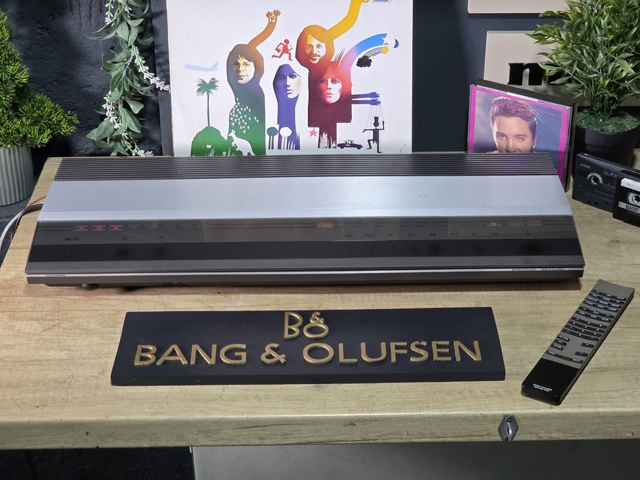 Reveiver BANG & OLUFSEN beomaster 3300, amplituner full touch, telecomanda,  retro hifi