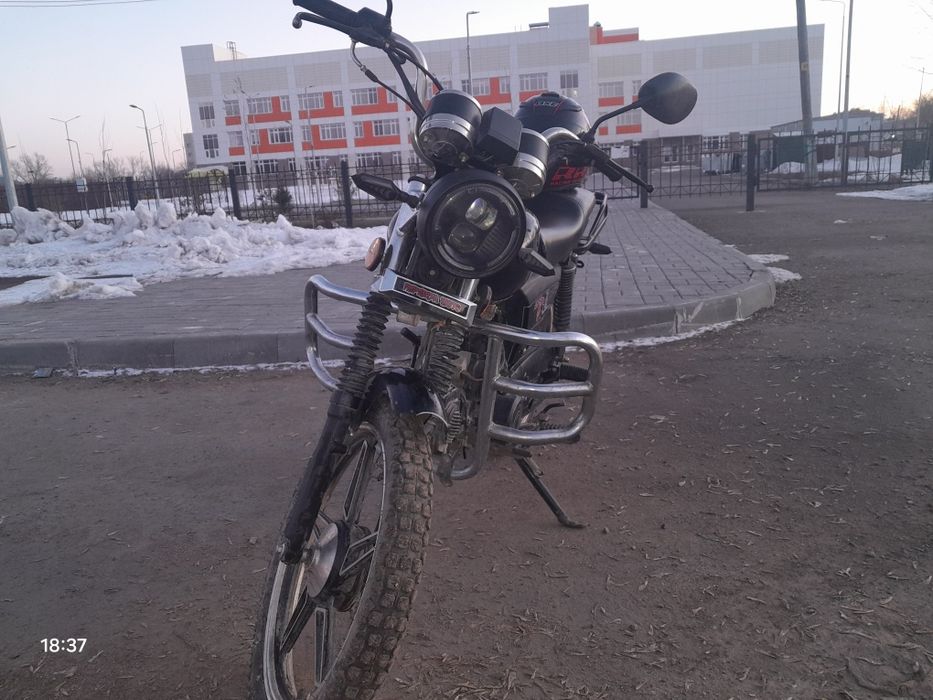 Мотоцикл альфа..