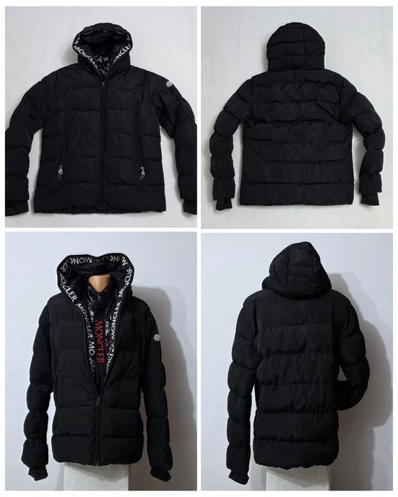 Geaca MONCLER unisex, model de puf, groasă, impermeabilă, nr. L / XL
