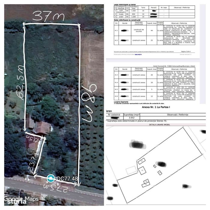 Casa de Vacanta + 3052m² Teren Intravilan - A1 Olteni / 30 min de Buc