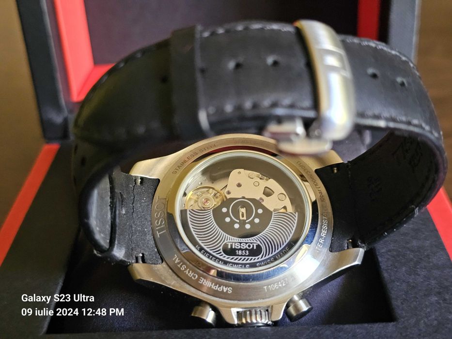 Tissot V8 Automatic CHRONOGRAPH T106427 pe platforma Lemania