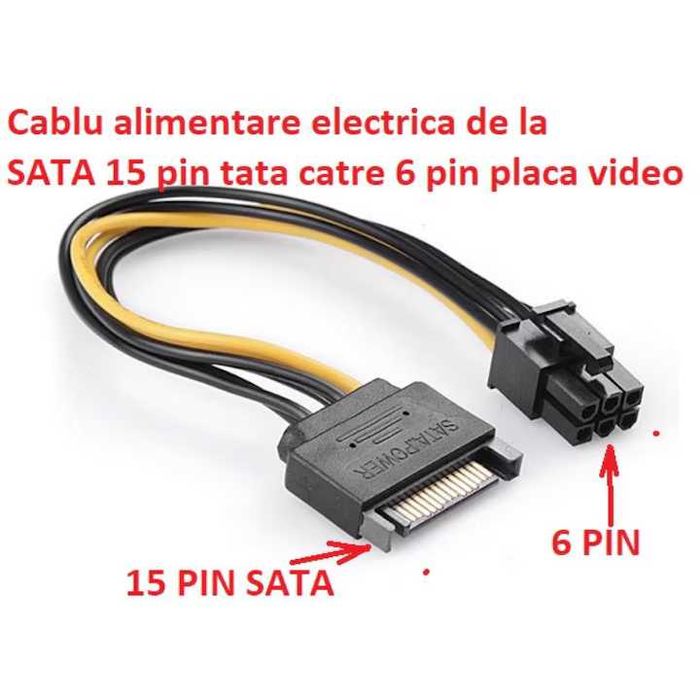 Vand Placa Video Radeon RX 580 2048SP, 8GB GDDR5 256-bit, DVI-D HDMI DP, 1 x 6 pini, functioneaza in slot PCI-E 3.0 x 16