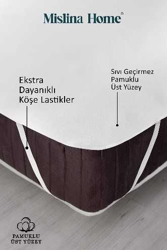 Наматрасник влагонепрониц.«Mislina Home» Турция 160х200,180х200