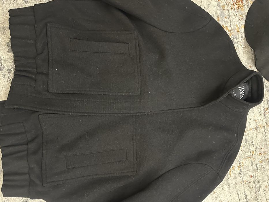 Geaca bomber ZARA din stofa