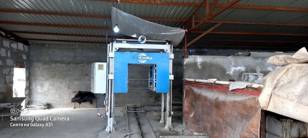 Технологическая линия по производству газобетона АСМ-200КА