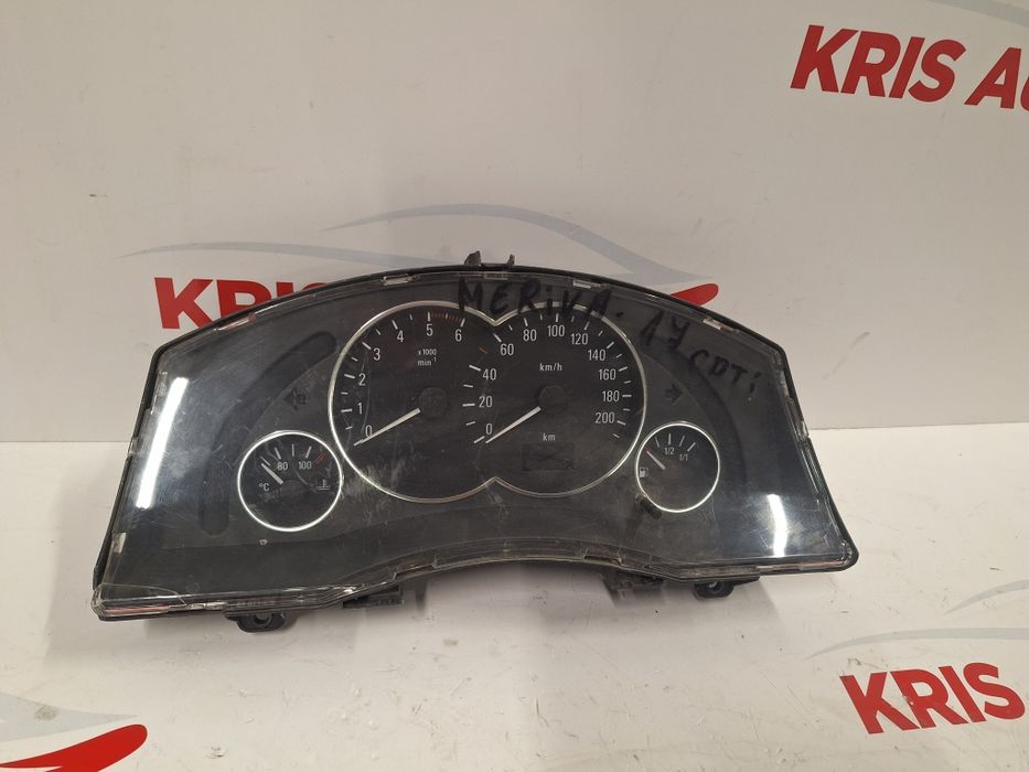Километраж Opel Meriva 1.7CDTI / Опел Мерива 1.7ЦДТИ 2005г.