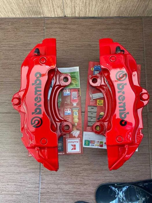 Стикери BREMBO спирачни апарати джанти porsche audi amg opel