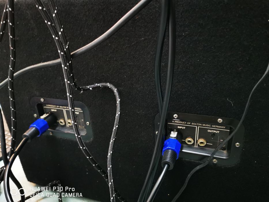 Subwoofer pasiv Solton, cu ieșire pentru sateliti