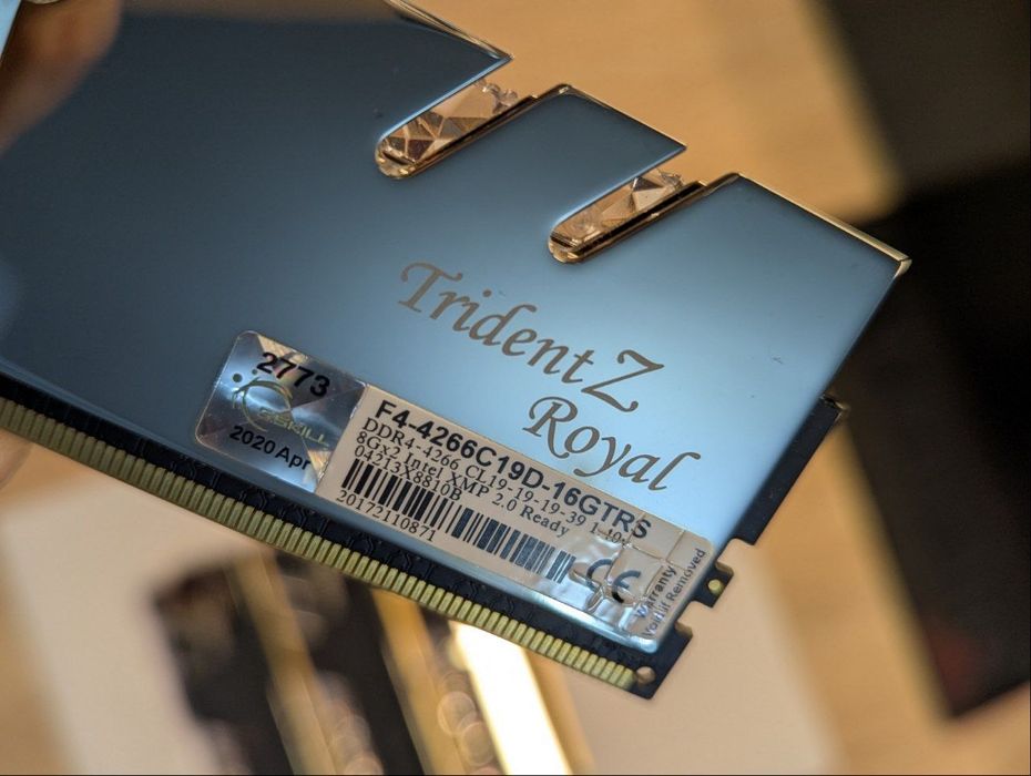 G.Skill Trident Z Royale DDR4 32GB (4x8GB) 4266Mhz  CL19