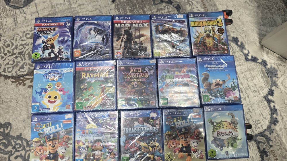 Новые игровые диски для ps4 ps5 xbox switch