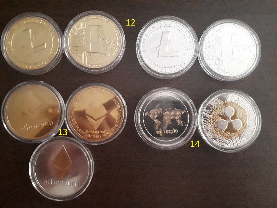 Колекционерски монети ФБР ЦРУ CIA NSA FBI масони police Германия поли