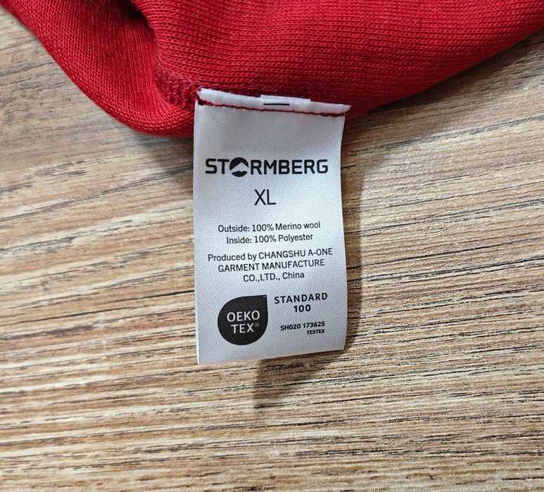 Stormberg 100% Мериносова вълна термална дамска фланелка размер XL