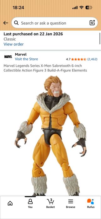 Set Marvel Legends X-Men Wolverine