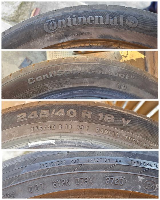 Anvelope vara Continental 245/40/R18