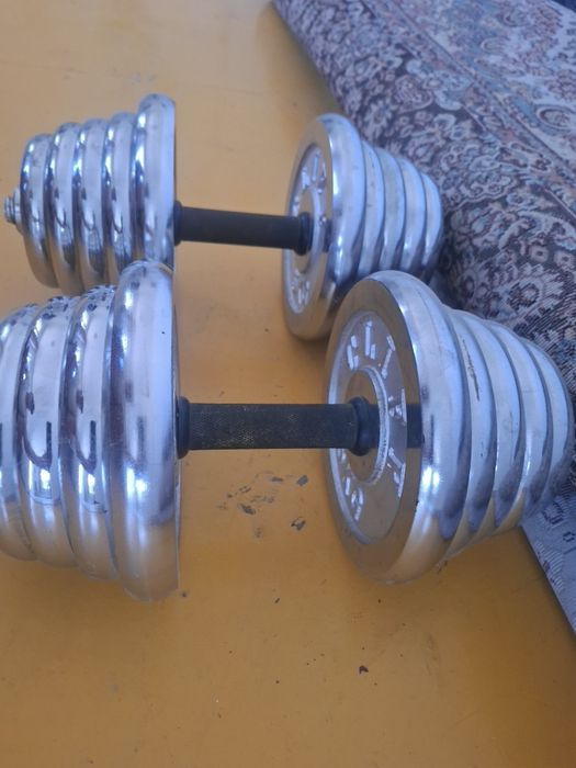 Продам гантели 30 кг.