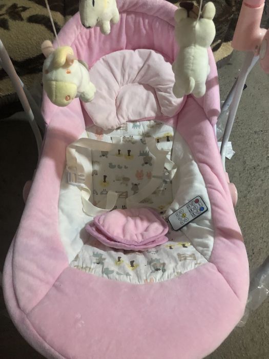 Шезлонг музыкальные качели