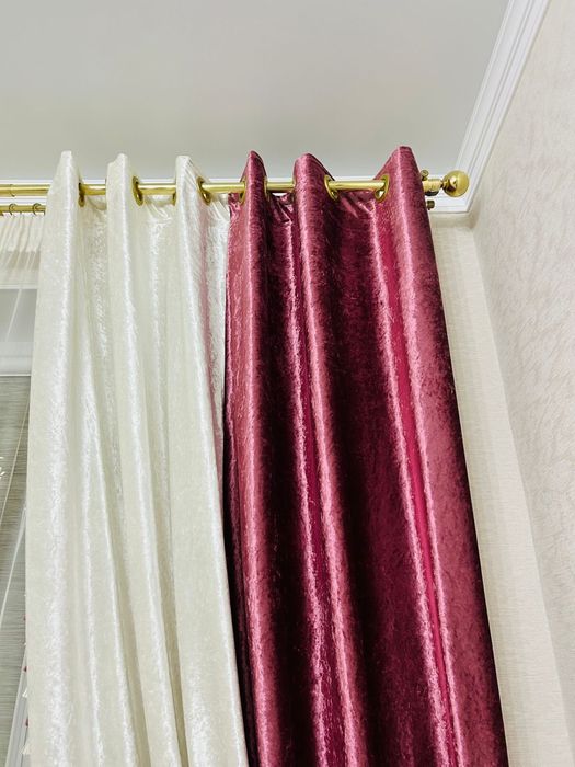 Шторы,тюль карниз,держатель в комплекте